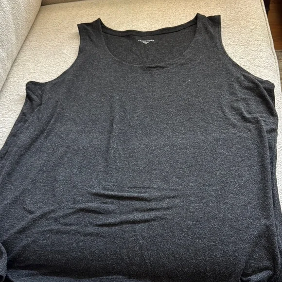 Eileen Fisher Women's Charcoal Tank Top - Picture 2 of 5